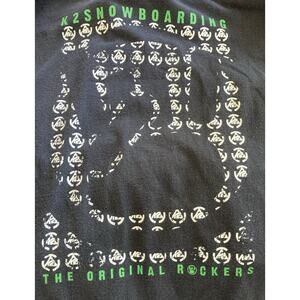 K2 Snowboards Graphic T-shirt Men’s Size XL Black Vintage Snowboarding Shred